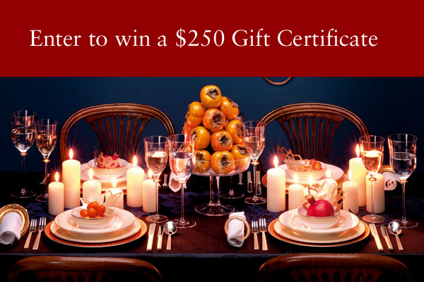 Win a $250 Villeroy & Boch Gift Certificate