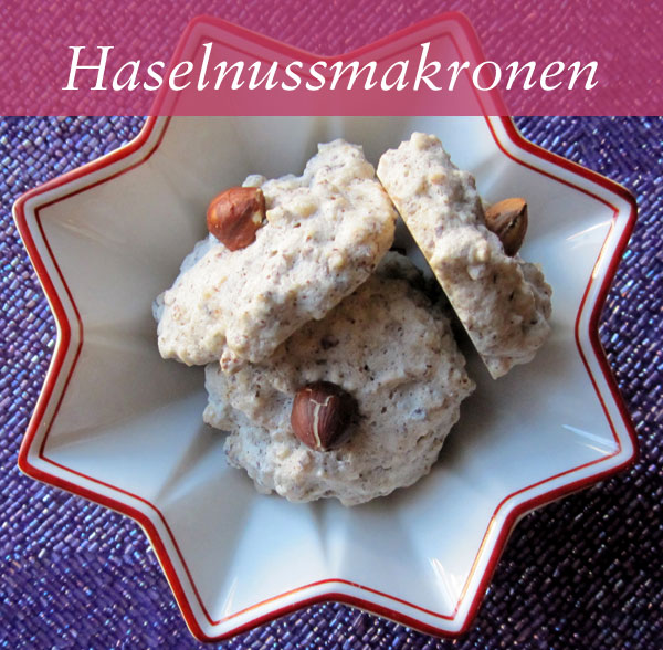 Haselnussmakronen