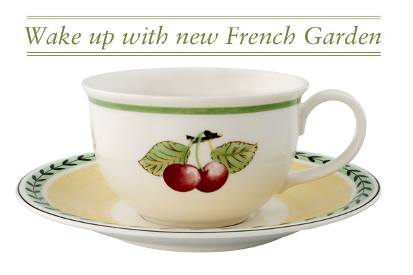 Villeroy &  Boch Charm and Breakfast Collection French Garden