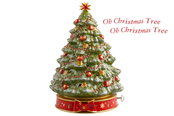 OCTOBER CONTEST: Enter to Win A Christmas Tree Music Box