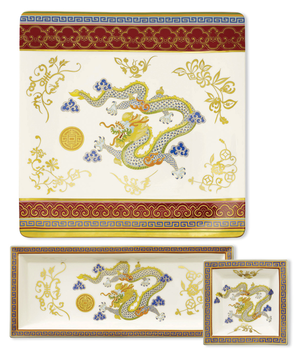 Villeroy & Boch Year of the Dragon Commemorative Plates