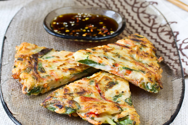 Recipe: Korean Pancakes (Pajun)