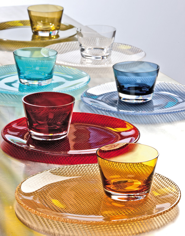 Colored 2025 glass dinnerware