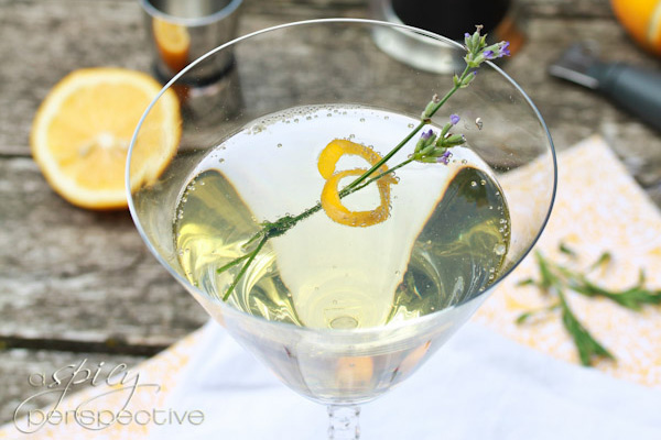 Cocktail Recipe: Tom Collins with Meyer Lemon & Lavender