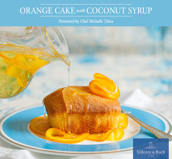 This delicious Orange Coconut Syrup Cake is a great dessert for entertaining. Bake as mini loaves to keep fresh and sweet. Perfect for summer or holiday.