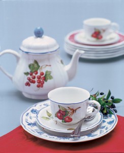 Cottage teacups