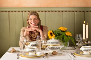 Isabelle von Boch with Audun dinnerware