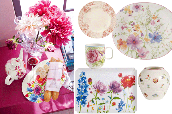 Floral Dinnerware Gifts
