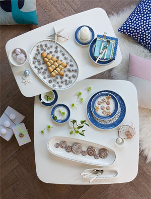 Give Your Holiday Table a Fresh Look with Casale Blue