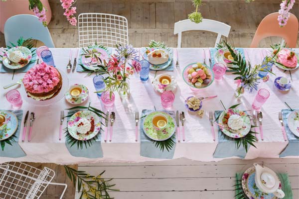 Isabelle von Boch’s Tips for Adding a Spring Look & Feel to Your Table: Think Green