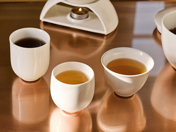 Tea Passion Black Tea, White Tea, and Green Tea Mugs