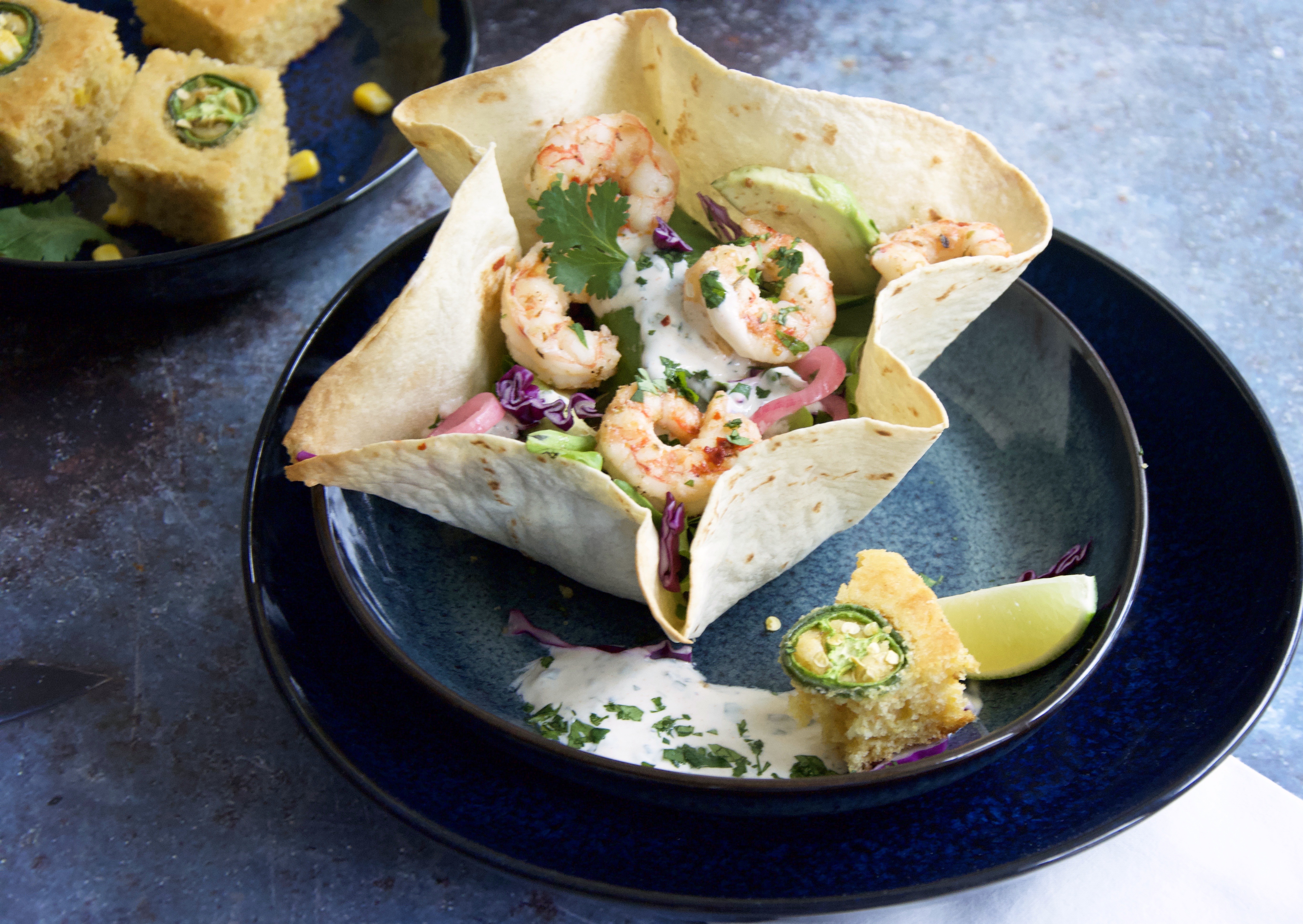 Shrimp Taco Bowl