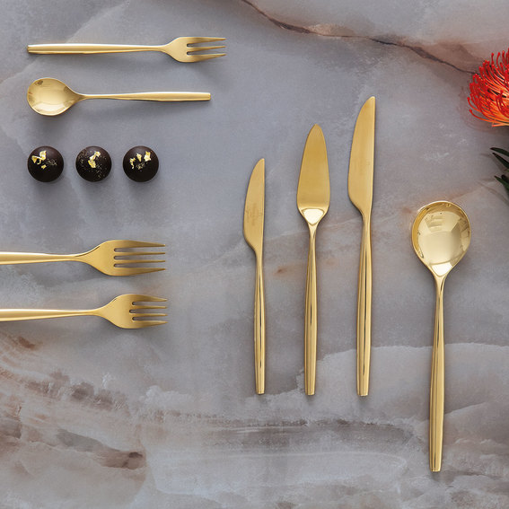 MetroChic d'Or flatware